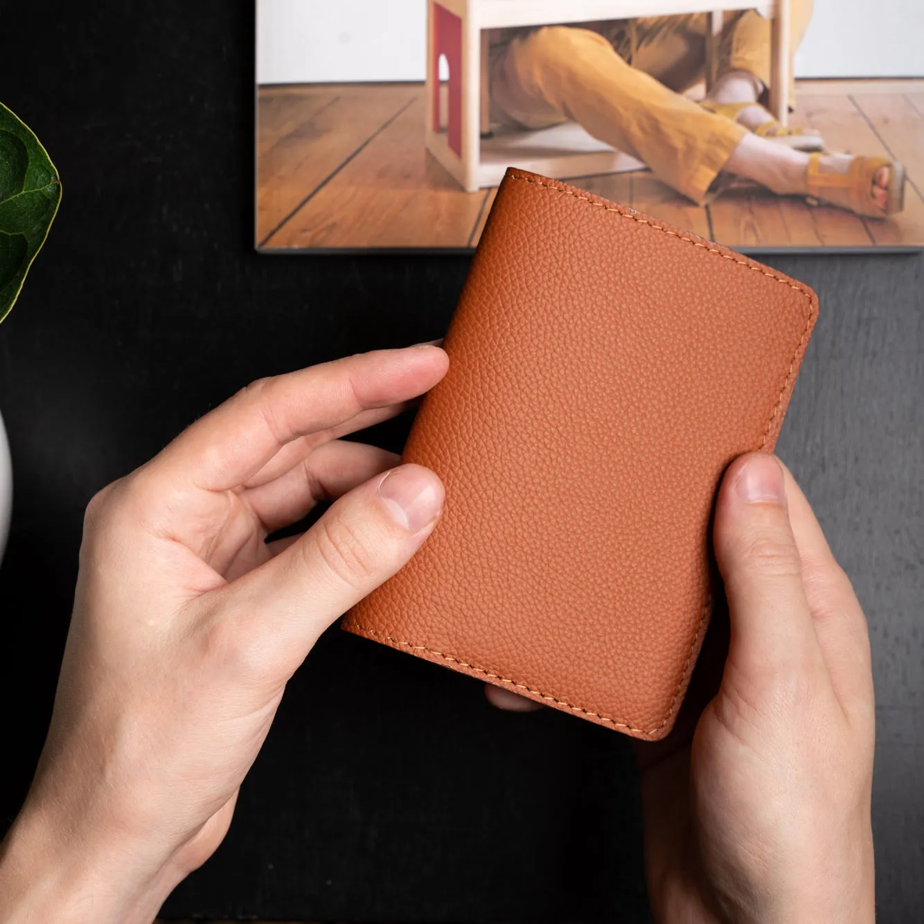 Passport Wallet (Brown)