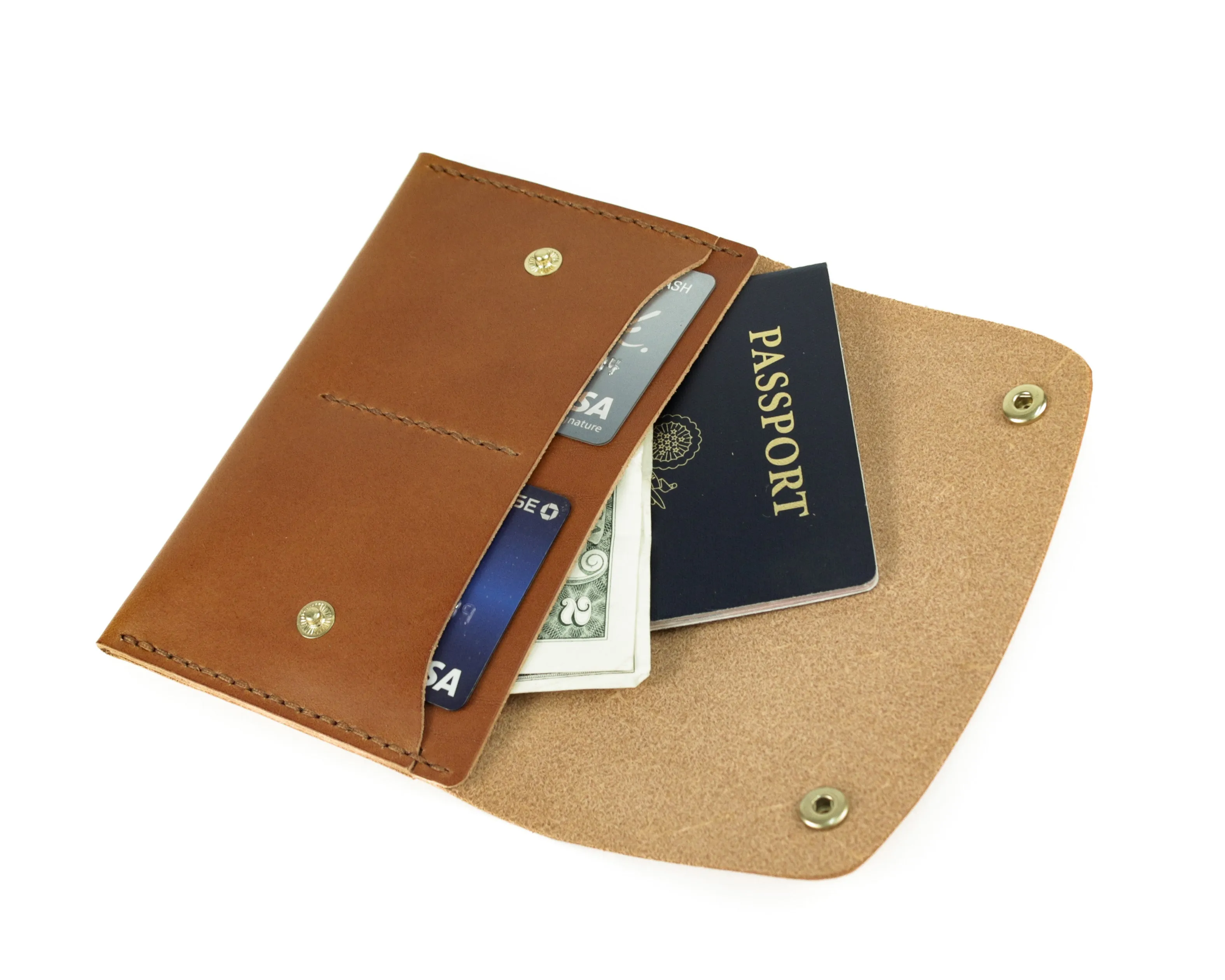 Peralta Passport Holder: Natural