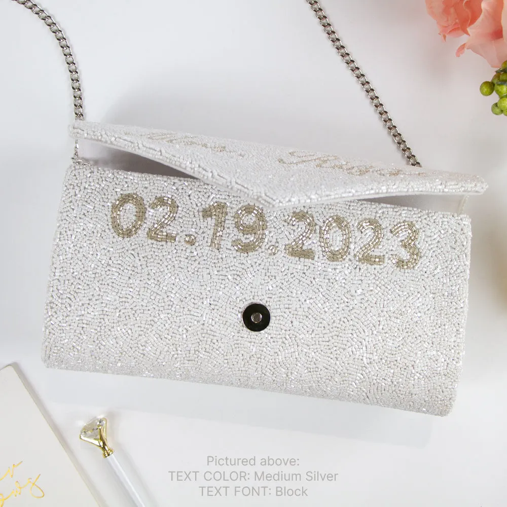 Personalized Bridal Envelop Clutch Bag (ENV)