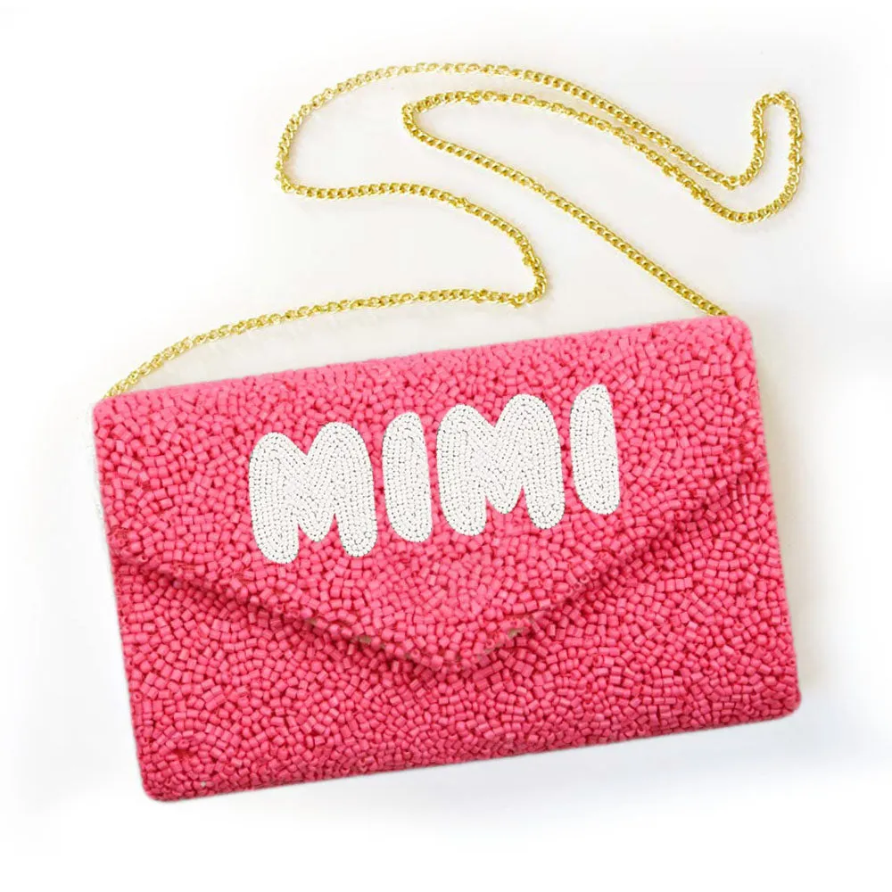 Personalized Mini Envelope Wedding Clutch Purse (MIENV)