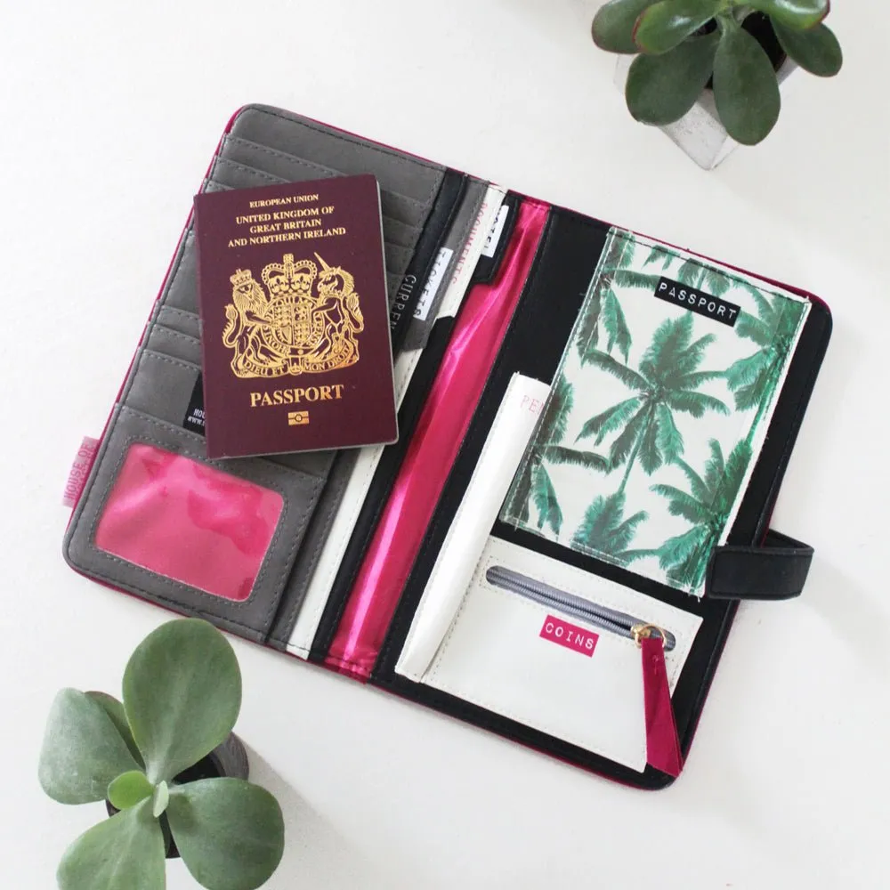 Petal 'Jetset' Travel Wallet