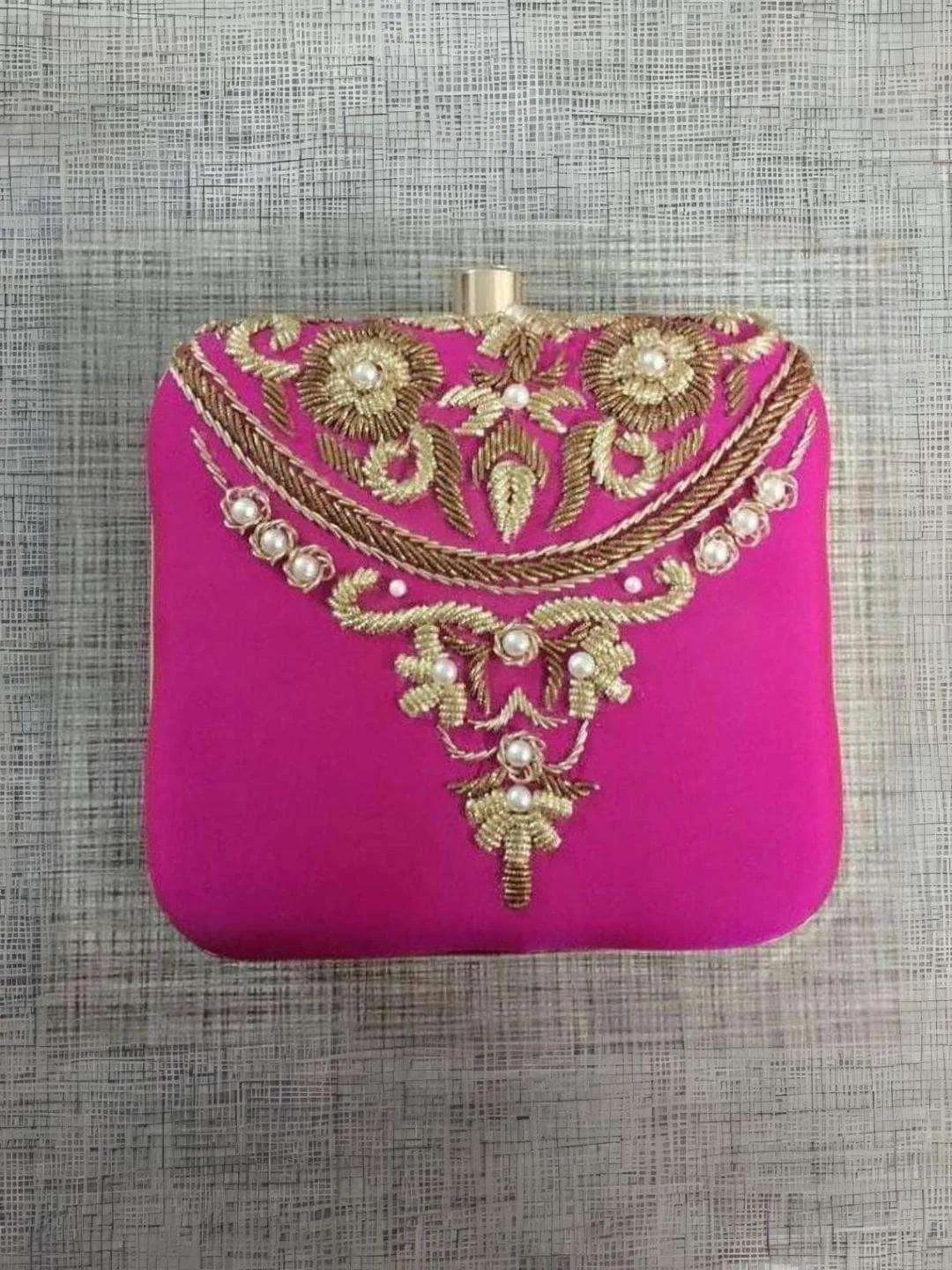 Pink Bridal Clutches