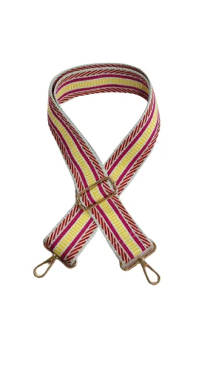 Pink Yellow Aztec Strap