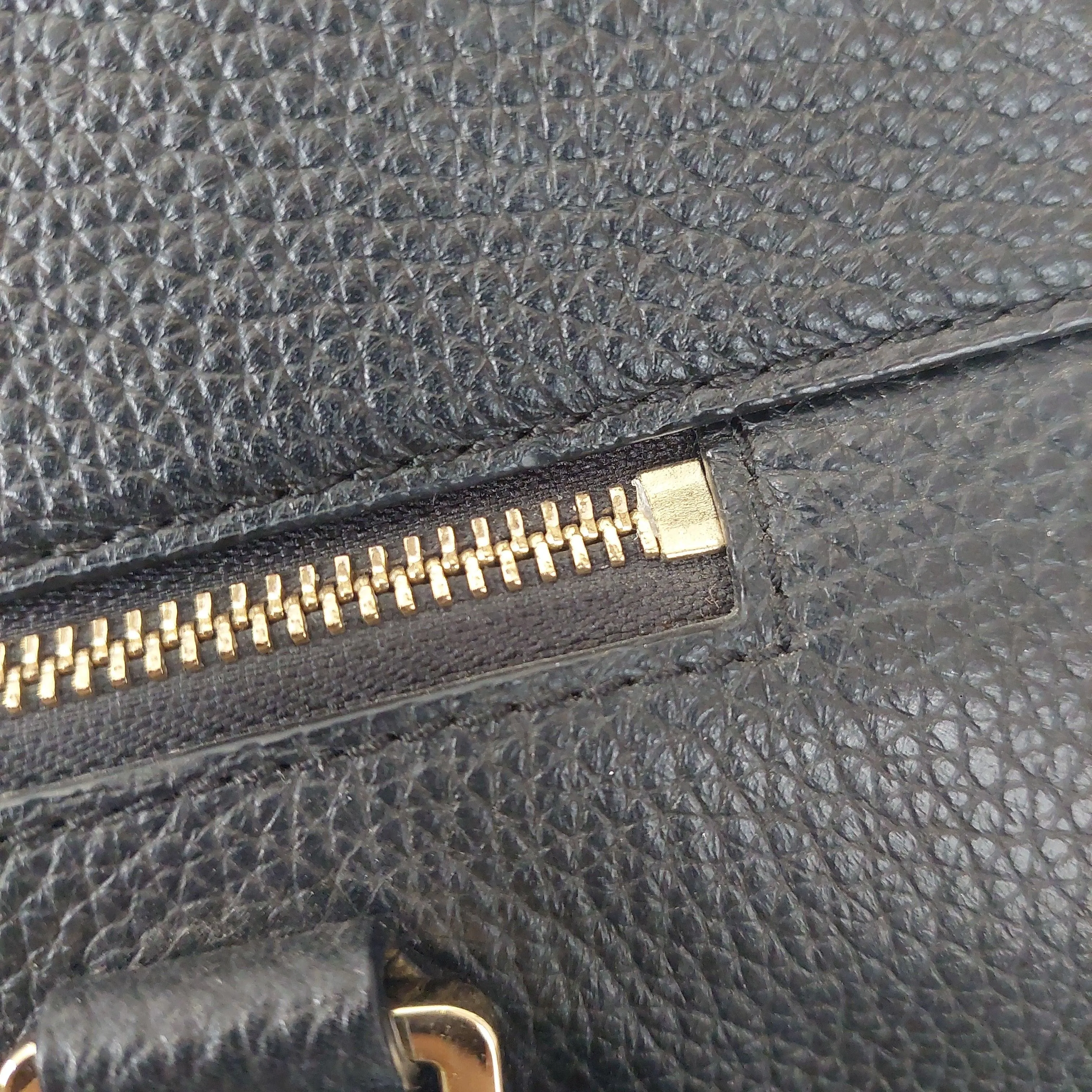 Pre-Loved Treasures - Michael Kors Black Leather 'Astrid' Tote