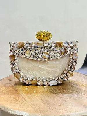 Resin Stone Clutches