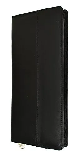 RFID Blocking Travel Wallet & Family Passport Holder Genuine Leather Document Holder & Organizer Protects Your Passports