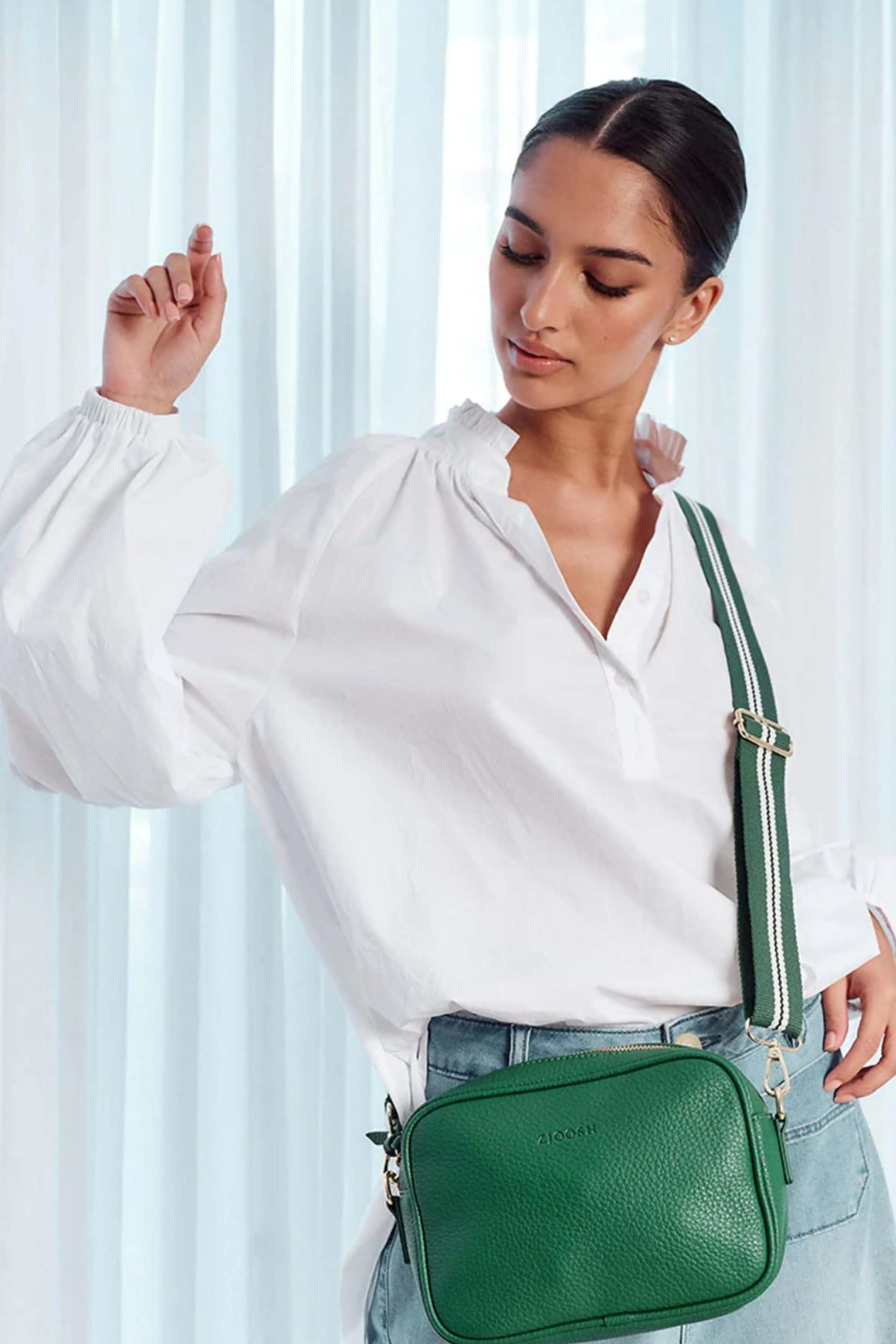 Ruby Cross Body Bag | Meadow Green