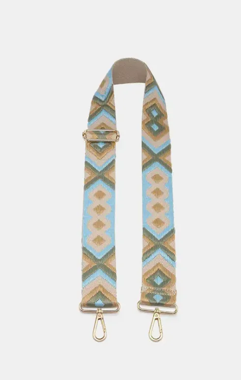 Sage Boho Guitar Strap