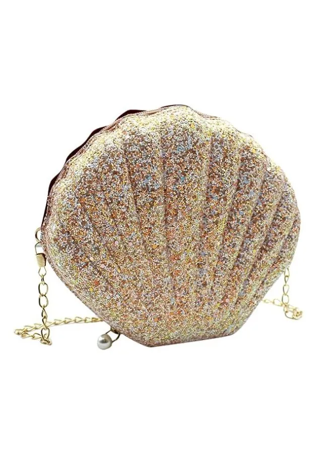 Shell-Shaped Evening Party Purse for Women