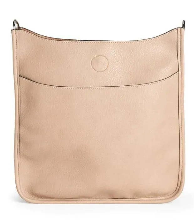 Taupe Alma Messenger Bag