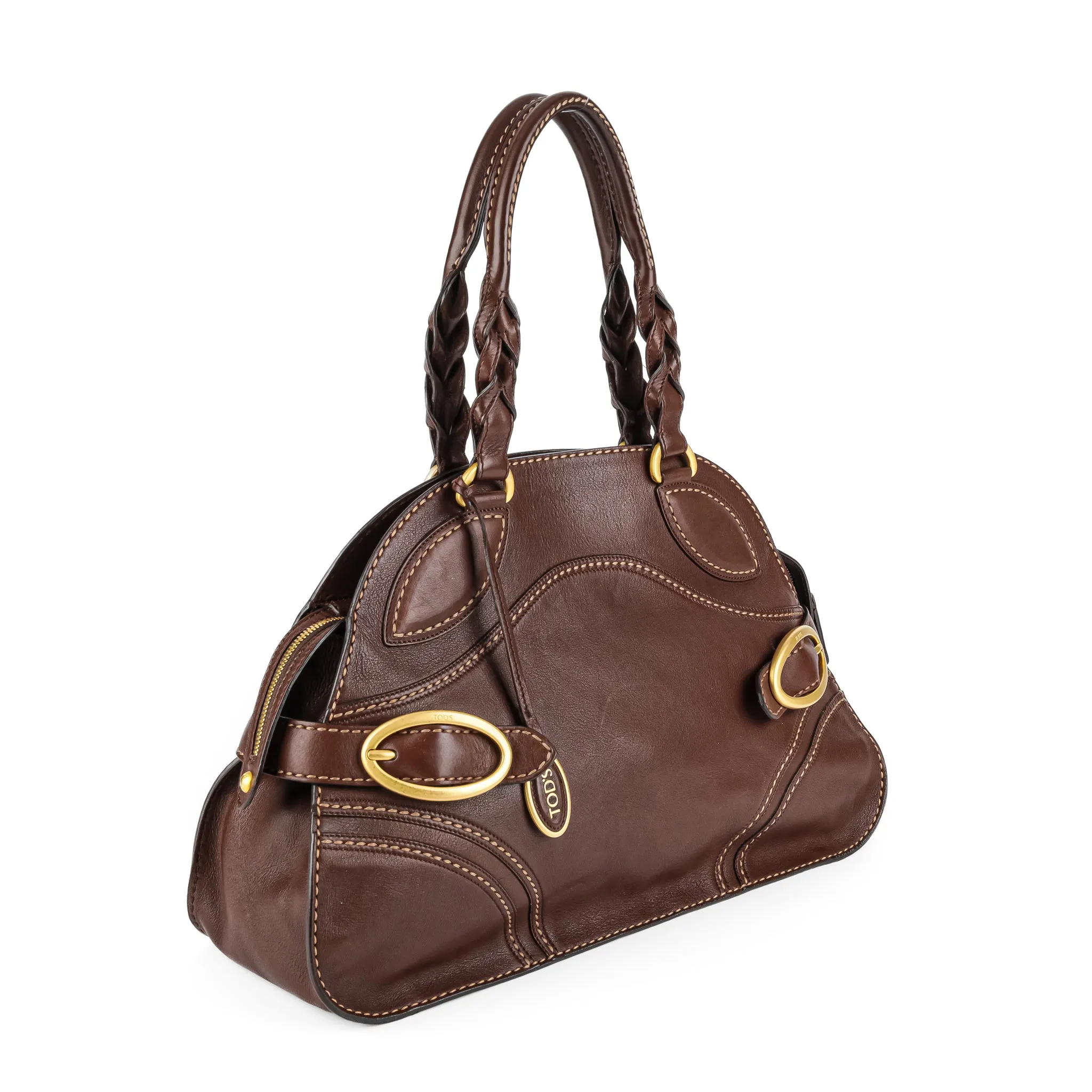 TODS Handbag - Brown Leather