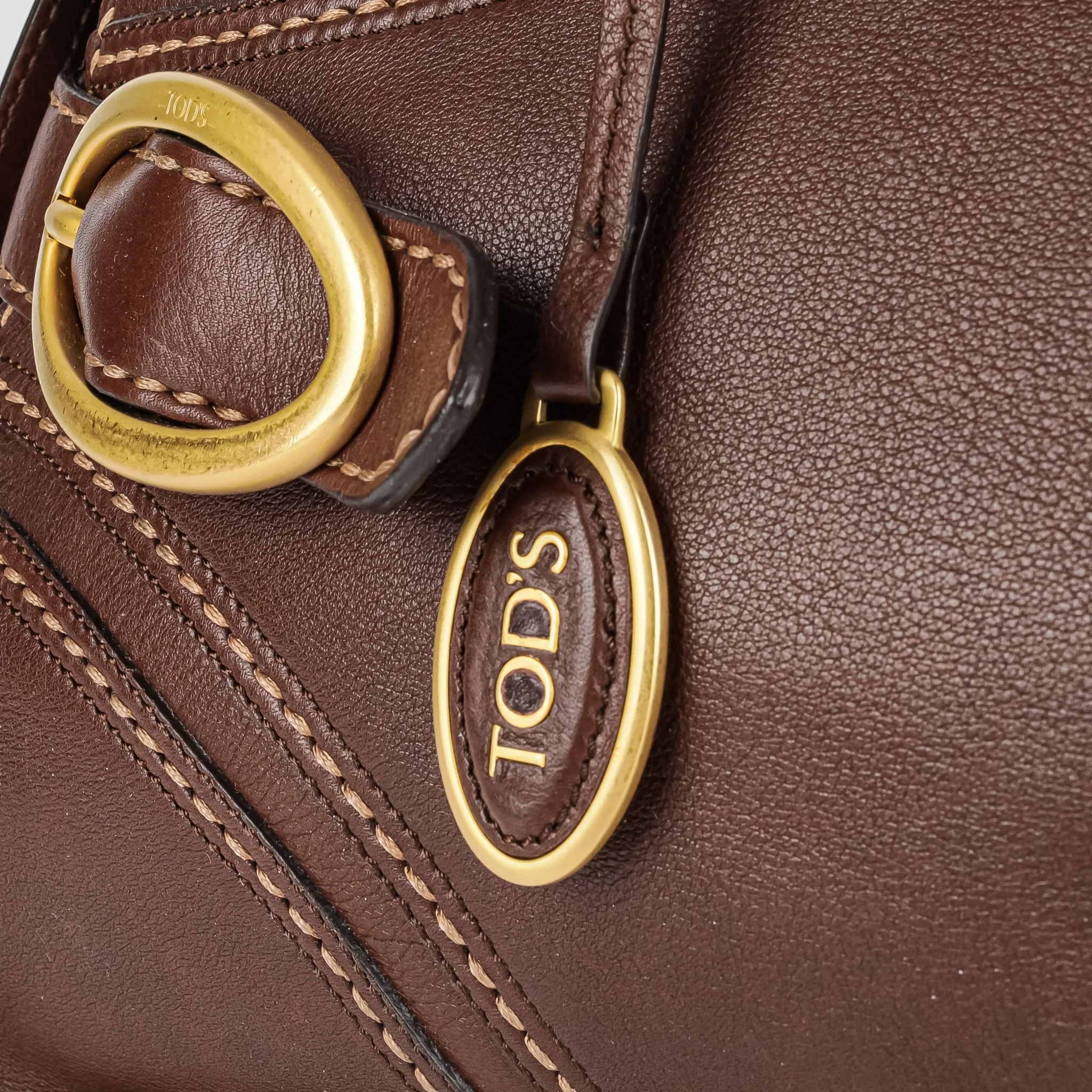 TODS Handbag - Brown Leather