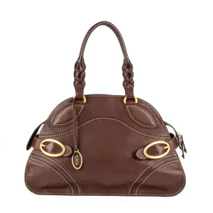 TODS Handbag - Brown Leather