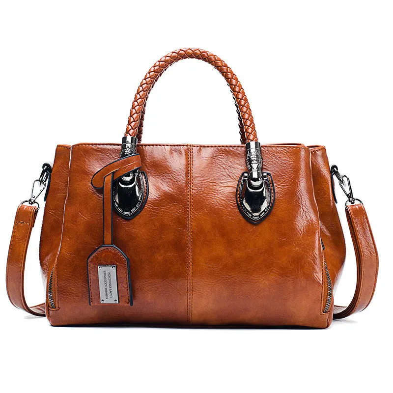 Vintage Leather Luxury Handbags