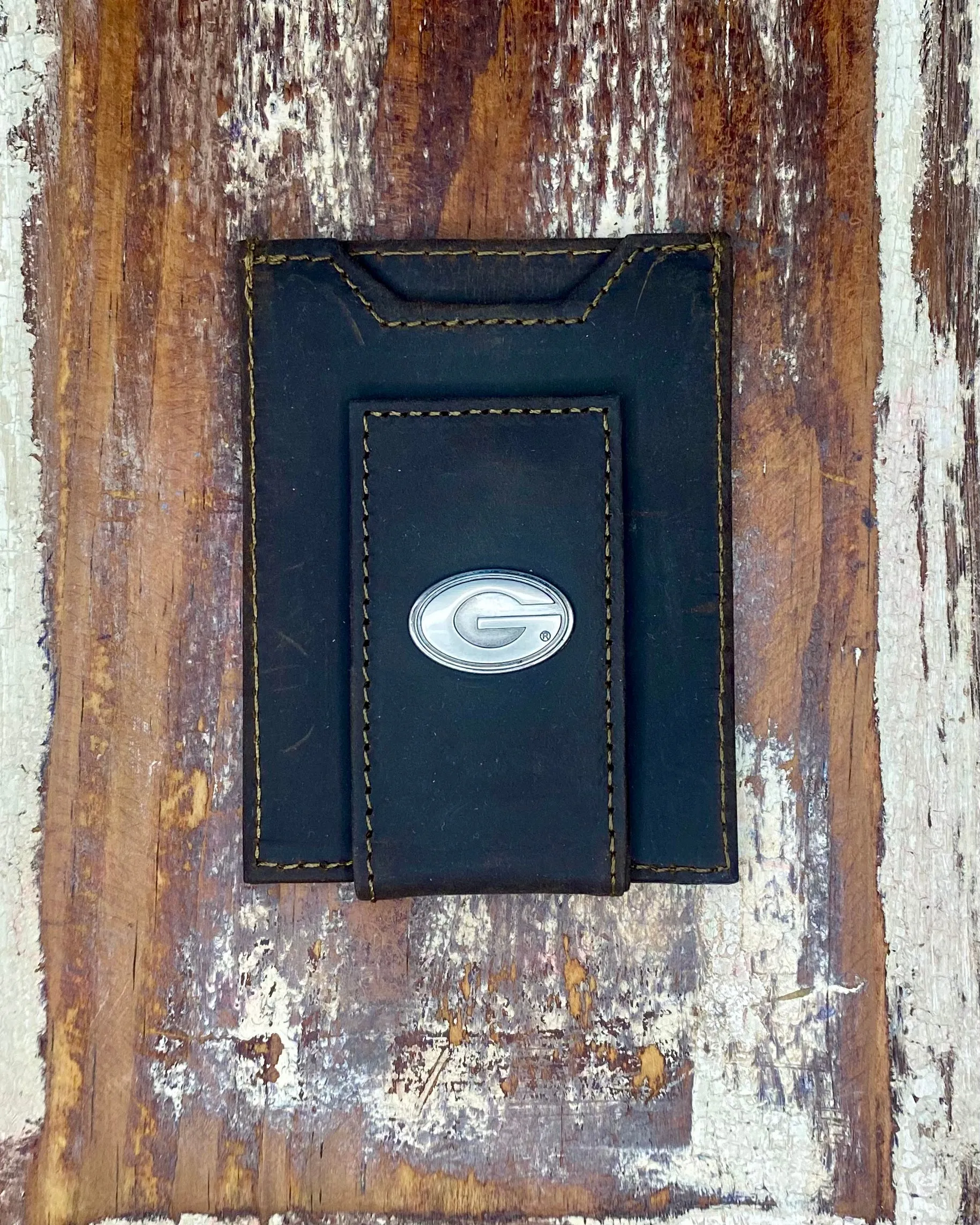 Zep-Pro Money Clip Wallet w/ GA Logo