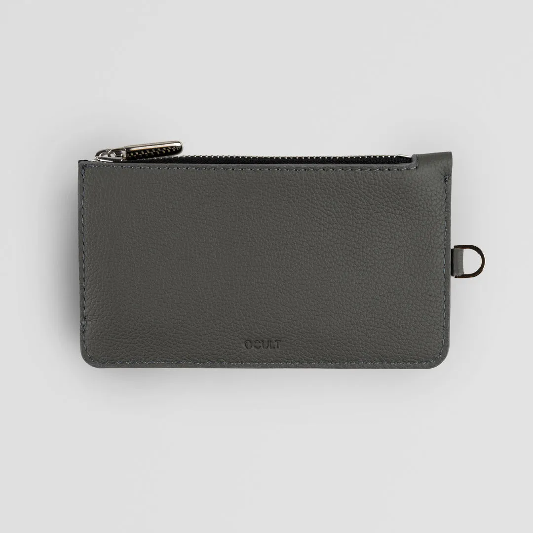 Zip Pouch Wallet (Grey)