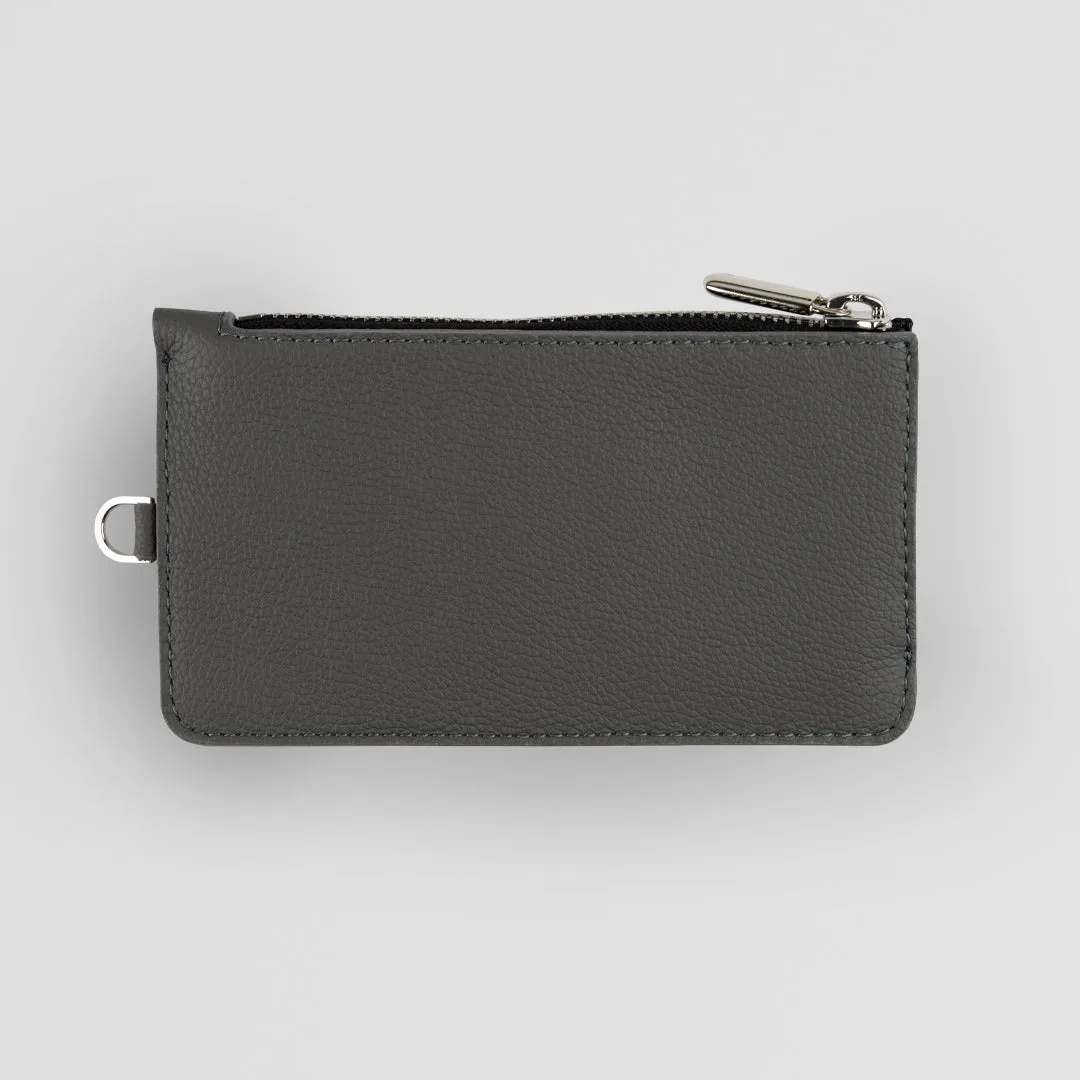 Zip Pouch Wallet (Grey)